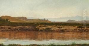 "italiensk Landskab". Italian Landscape