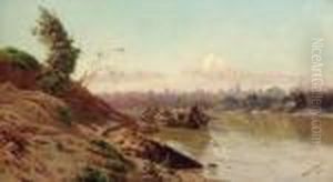 By The Banks Of The River Tiber by Harald Jerichau