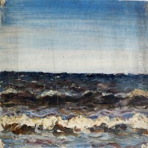 Coastal Scenery by Jens Adolf Emil Jerichau