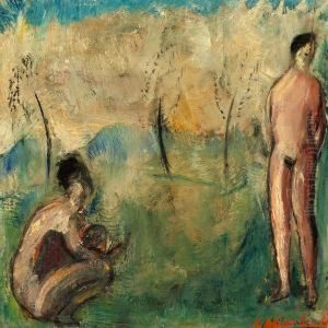 Landscape With Two Figures
