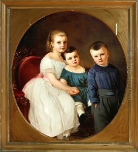 A Portrait Of The Children From The Trap Family
