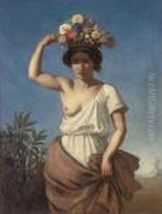An Italian Maiden, Vesuvius Beyond