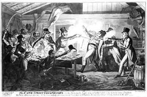 The Cato Street Conspirators 2 by George Cruikshank I