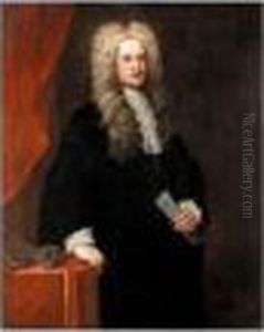 Portrait Of John Willes, Chief Justice Of Chester by Charles Jervas