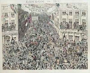 Mayhews Great Exhibiton London by George Cruikshank I