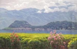 View Of Como And Bellagio by Henrik Gamst Jespersen