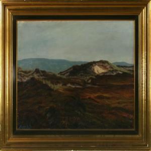 Heather Landscapewith Dunes by Henrik Gamst Jespersen