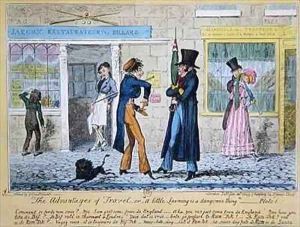 The Advantages of Travel or A Little Learning is a Dangerous Thing by George Cruikshank I