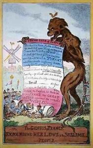 The Genius of France by George Cruikshank I