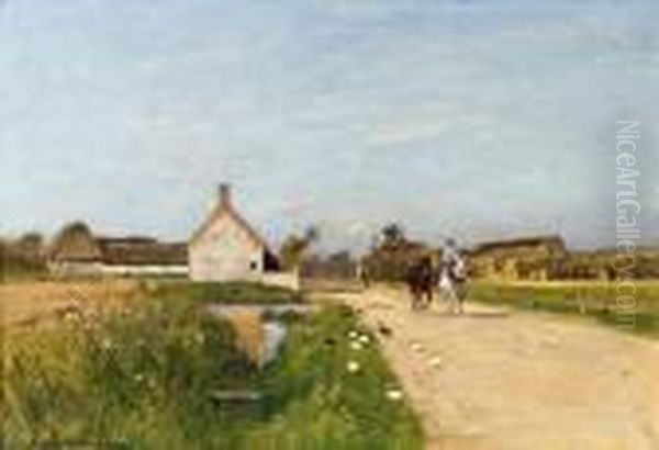 Eingang Zum Dorf Cayeux - view 1