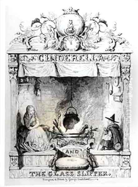 Frontispiece of Cinderella and the Glass Slipper - view 1