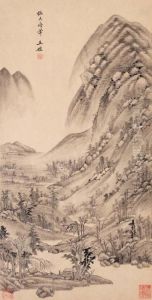 Landscape After Huang Gongwang by Wang Jian