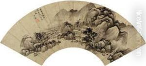 Landscape After Juran (10th Century) by Wang Jian