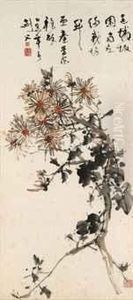 Chrysanthemum by Gao Jianfu