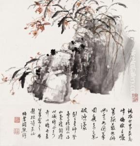 Orchids Of The Himalayas by Gao Jianfu