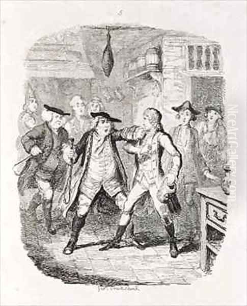 Squire Western Seizing Jones at Upton - view 1