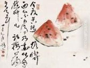 Watermelon by Gao Jianfu
