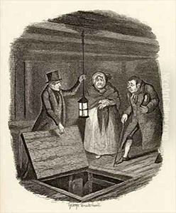 The evidence is destroyed by George Cruikshank I