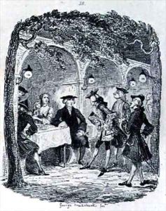 Scene at Vauxhall by George Cruikshank I