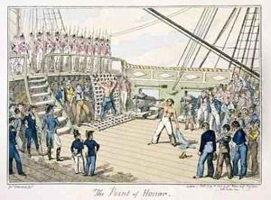 The Point of Honor by George Cruikshank I