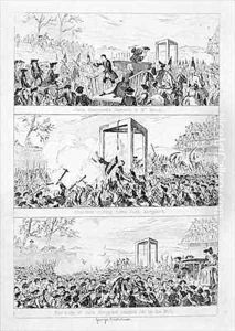 Jacks arrival at Tyburn Gallows