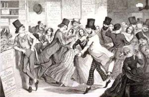 The Dancing Rooms by George Cruikshank I