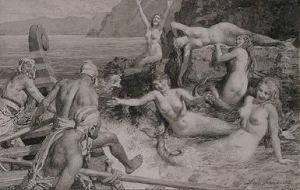 El Canto De Las Sirenas by Luis Jimenez Y Aranda