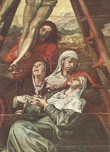 Descent from the Cross by Pedro de Campana