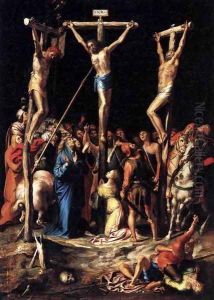 Crucifixion by Pedro de Campana