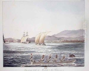 View of Manila, Philippines, 1826 by Ludwig (Louis) Choris
