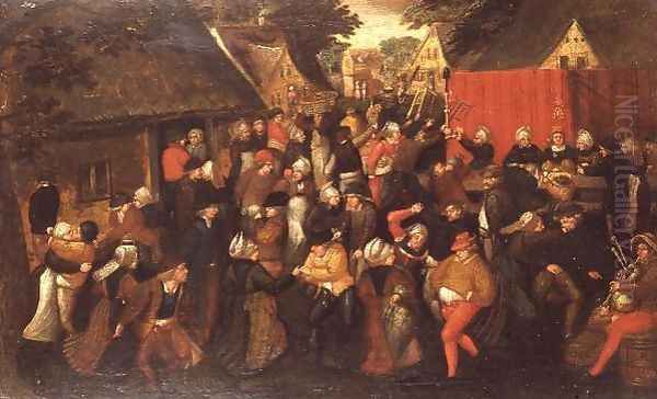 A village wedding - view 1