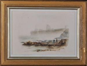Misty Morning, Tynemouth by Robert Jobling