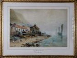 Foggy Weather, Burnmouth by Robert Jobling