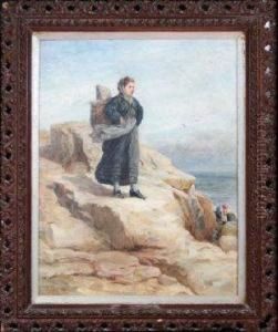 Lizzy Hindmarsh, Cullercoats Fishergirl by Robert Jobling