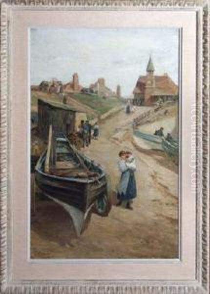 A Northern Fisher Town - view 1