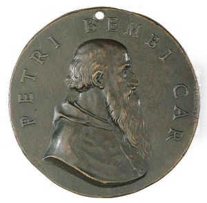 Portrait of Cardinal Pietro Bembo (obverse of a coin) by Benvenuto Cellini