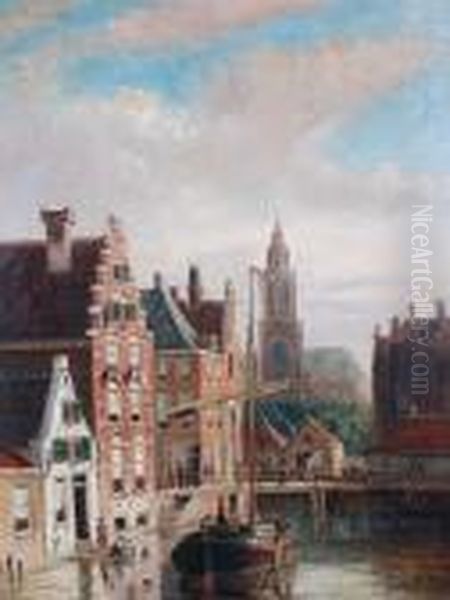 Dutch Canal Scenes - view 1