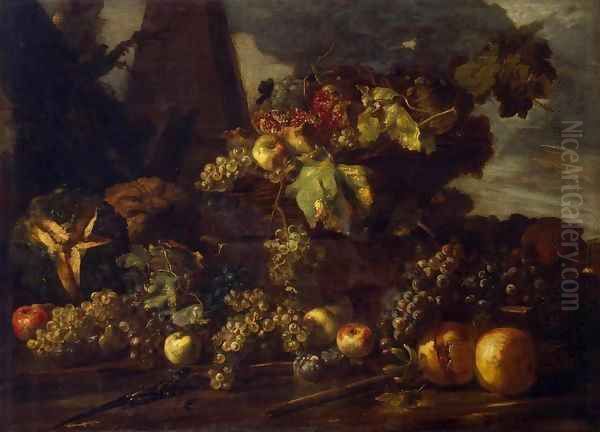 Still-Life with Grapes - view 1