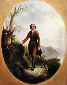 George Washington as a Young Surveyor, 1841 by John Gadsby Chapman