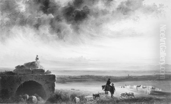 The Roman Campagna - view 1
