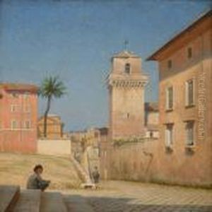 Boy On A Staircase Initaly