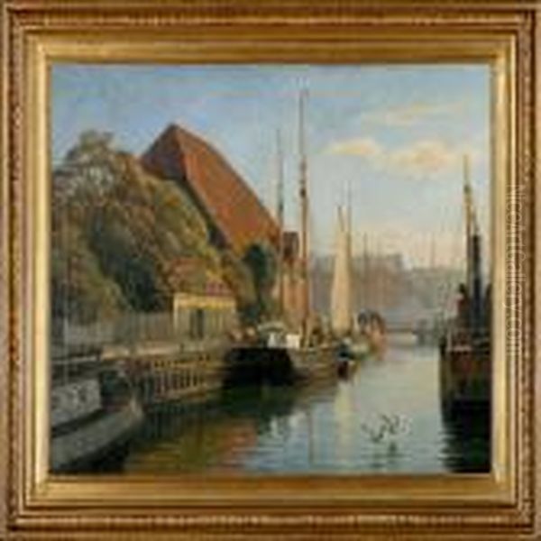 View From Frederiksholm's Canal, Copenhagen - view 1