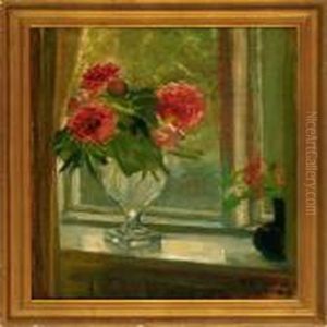 Still Life With Flowers In A Vase