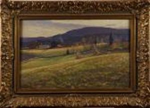 Akerlandskap by Carl August Johansson