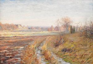 Varlandskap by Carl August Johansson