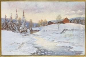 Vinterlandskap Vinterlandskap