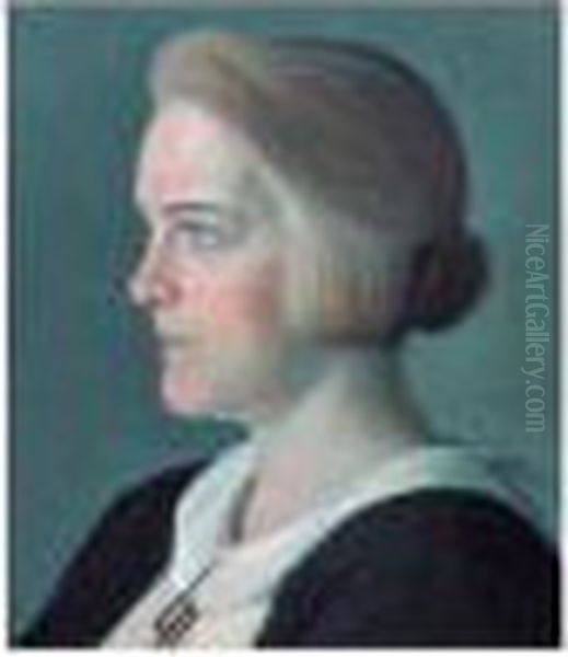 Portratt Av En Dam (portrait Of A Lady) - view 1