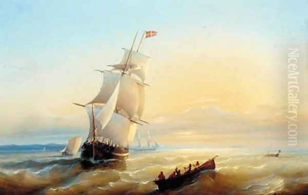In full sail - view 1