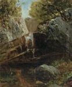 Bash Bish Falls by David Johnson