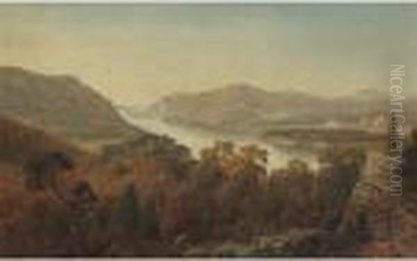 View Of Hudson River From Ruins At Fort Putnam - view 1